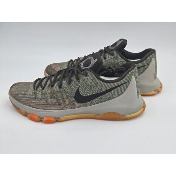 Nike Kevin Durant KD 8 “Easy Euro” Men’s 11.5 Basketball Shoes Gray 749375-003 - Picture 1 of 7